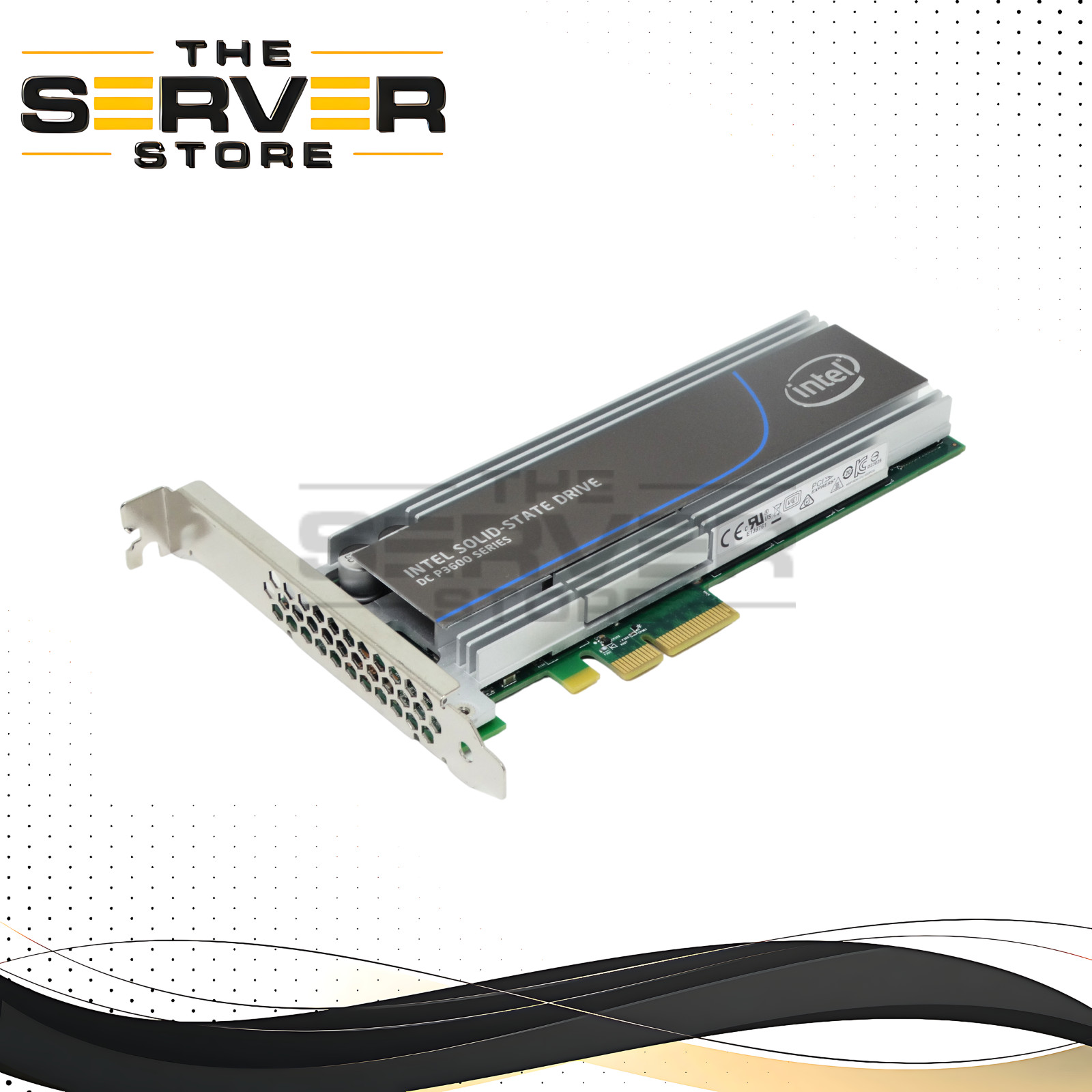 HPE 1.6TB NVMe MU PCIe Gen 3.0 x4 HHHL AIC SSD Intel P3600 803202-B21 804569-001