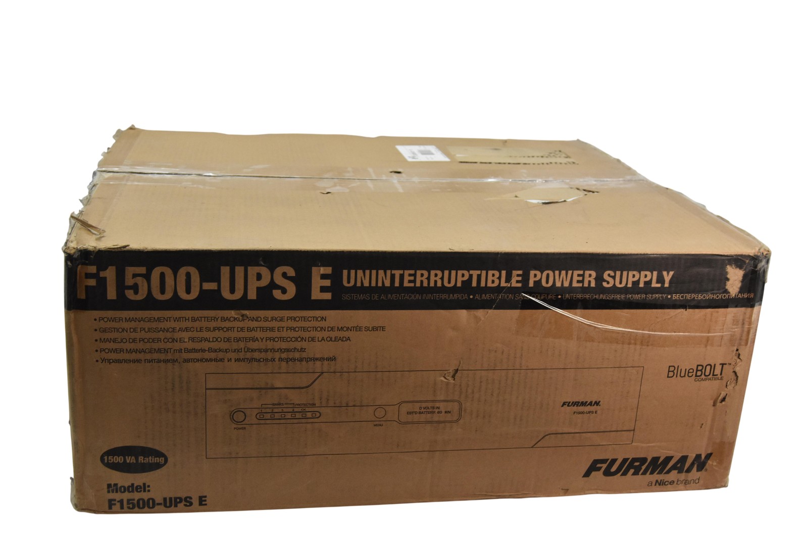 Furman F1500-UPS E 1500VA Rack Mount UPS 230V-240V Uninterruptible Power Supply