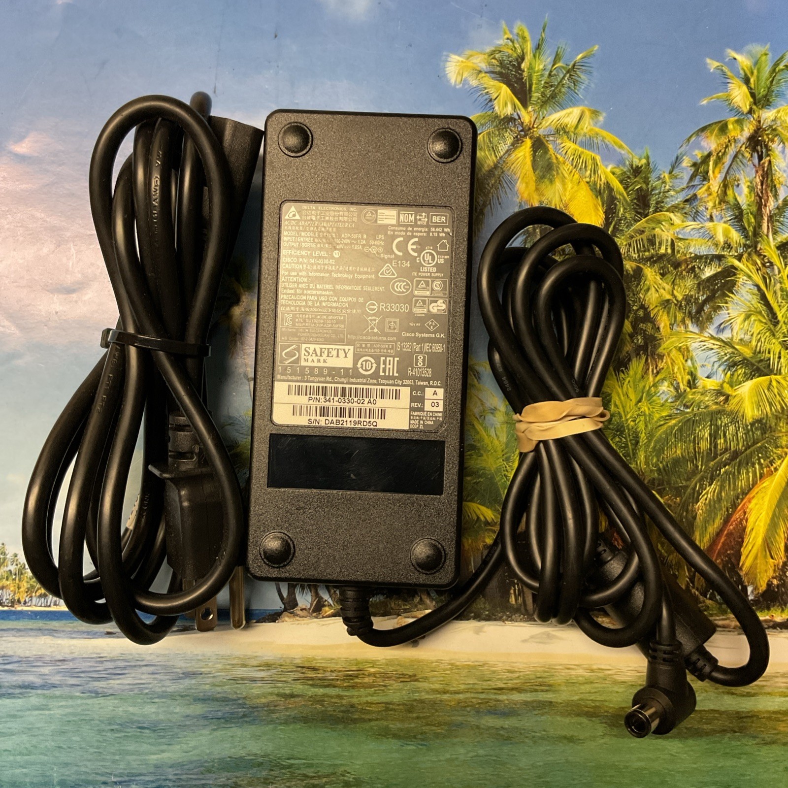 LOT OF 12Genuine Delta ADP-50FR B AC Adapter power supply 48V 1.05A  341-0330-02