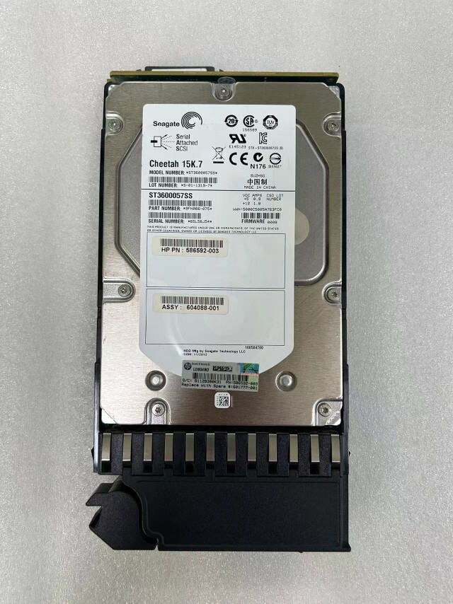 HP MSA2000 P2000 AP860A 601777-001 600GB SAS 15K 3.5" LFF Hard Drive HDD NEW