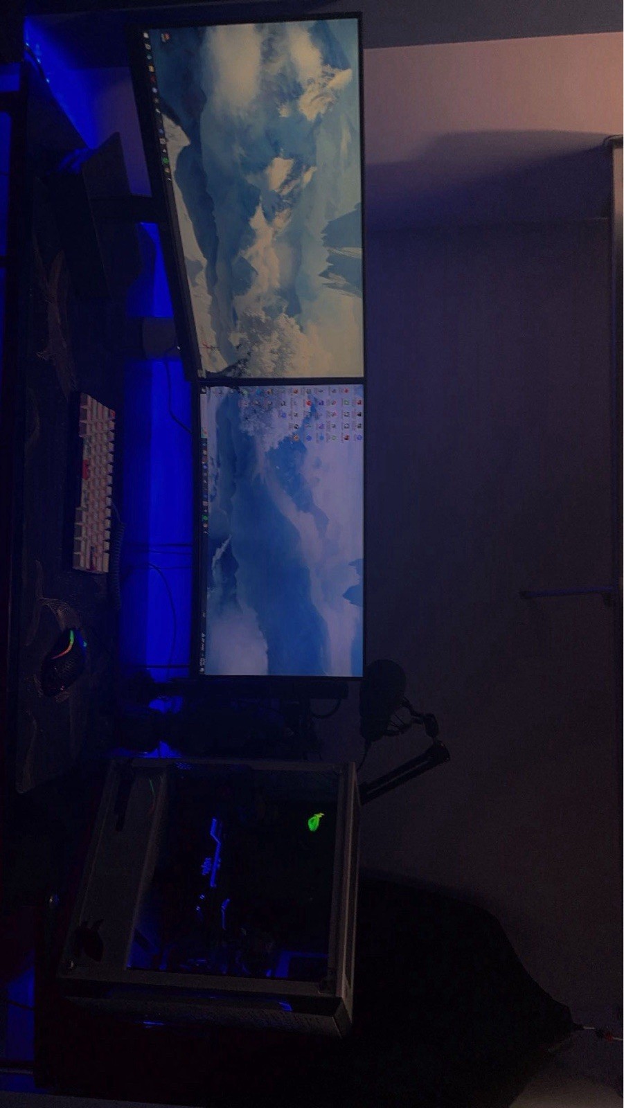 Complete Gaming Setup – PC, Monitor, Keyboard & Mouse