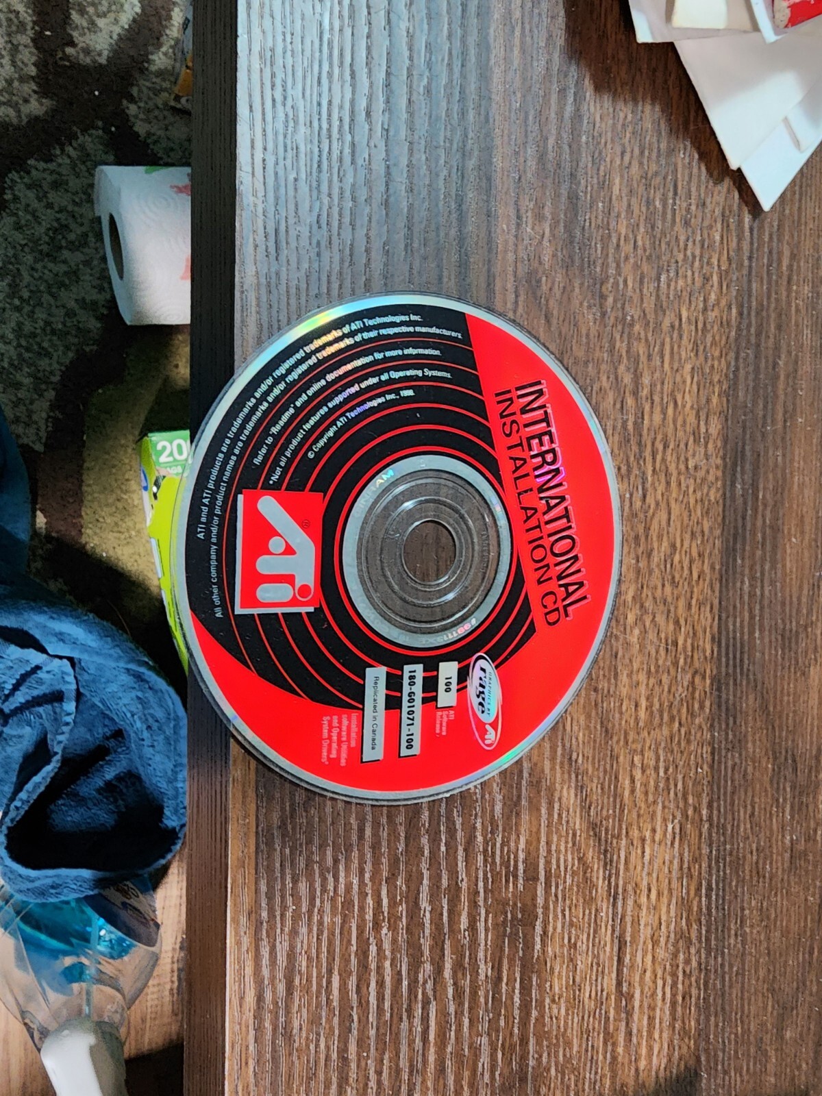 ATI International Installation CD version 100