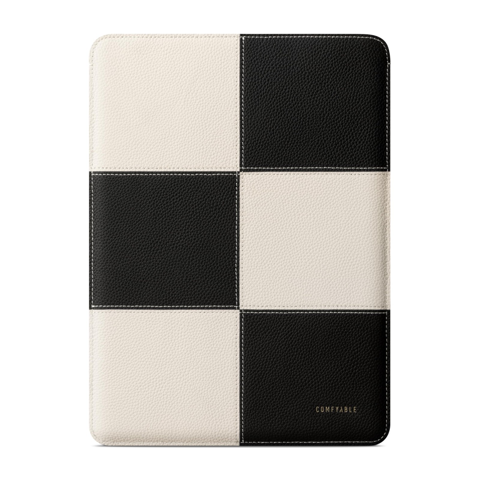 Comfyable Laptop Sleeve 13 Inch Precisely Compatible 13 inch, Black & Cream