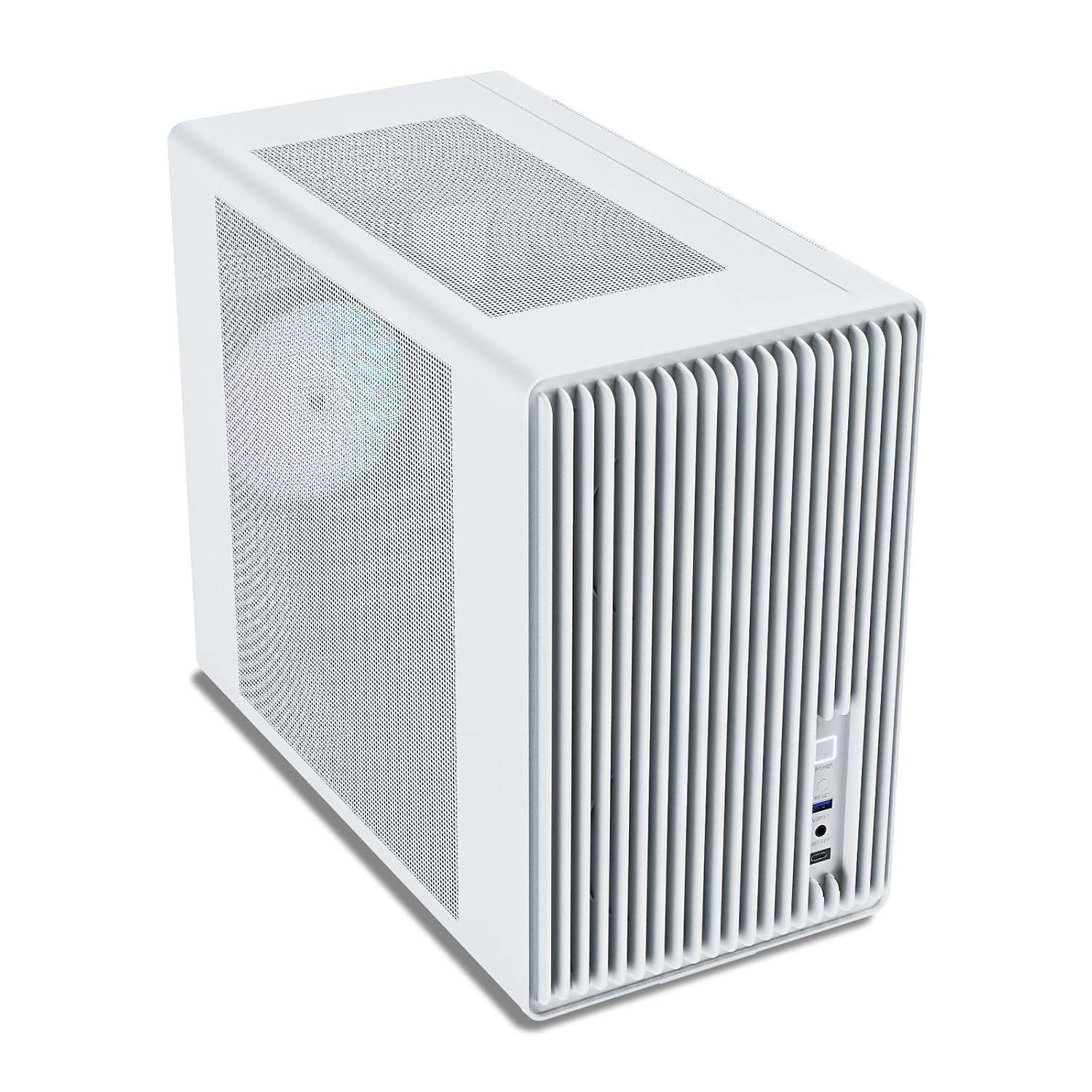 Vetroo M06 White Micro-ATX/Mini-ITX Mid Tower Gaming PC Case