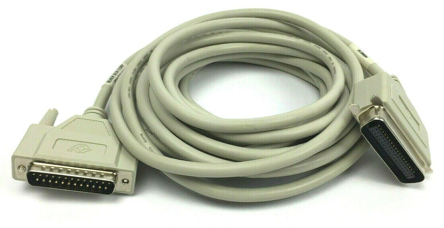 Black Box Parallel Printer Cable 20ft DB25M 25-Pin Male to CN36M Cord BC00604