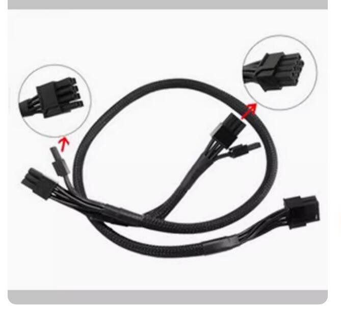 8P to Dual 8 / 6+2P Graphics Card Cable For Pirate Ship RMX / RMI / HX Series %%