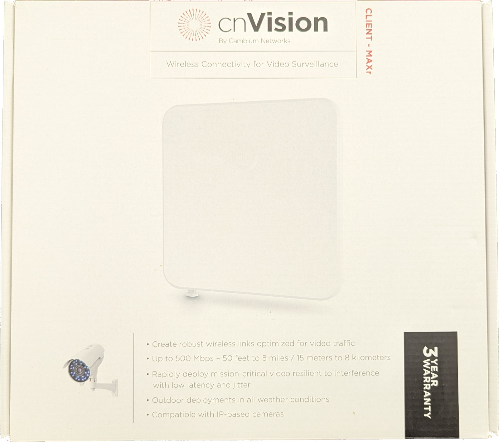 Cambium cnVision Client Maxr - CV-C19RPUSA-US