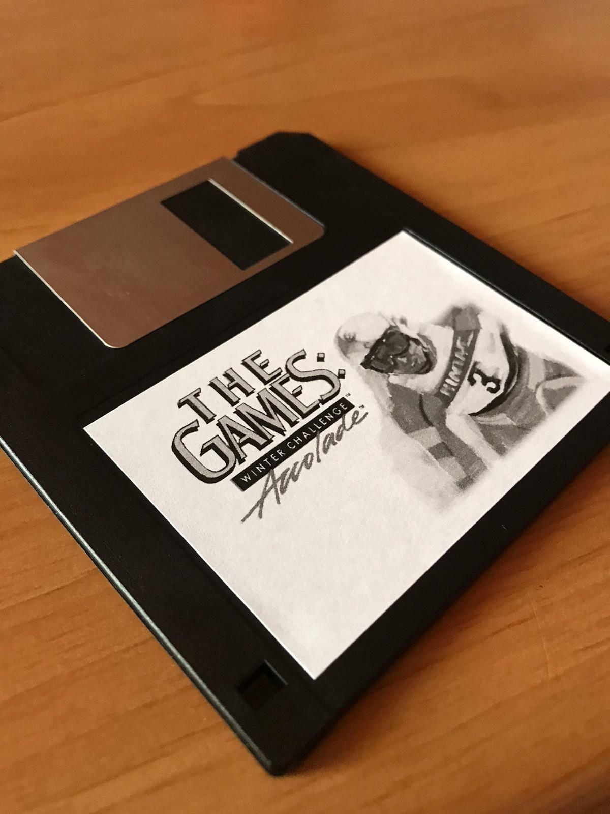 The Games Winter Challenge 3.5” 1.44MB Floppy Disk, IBM Accolade & Compatible