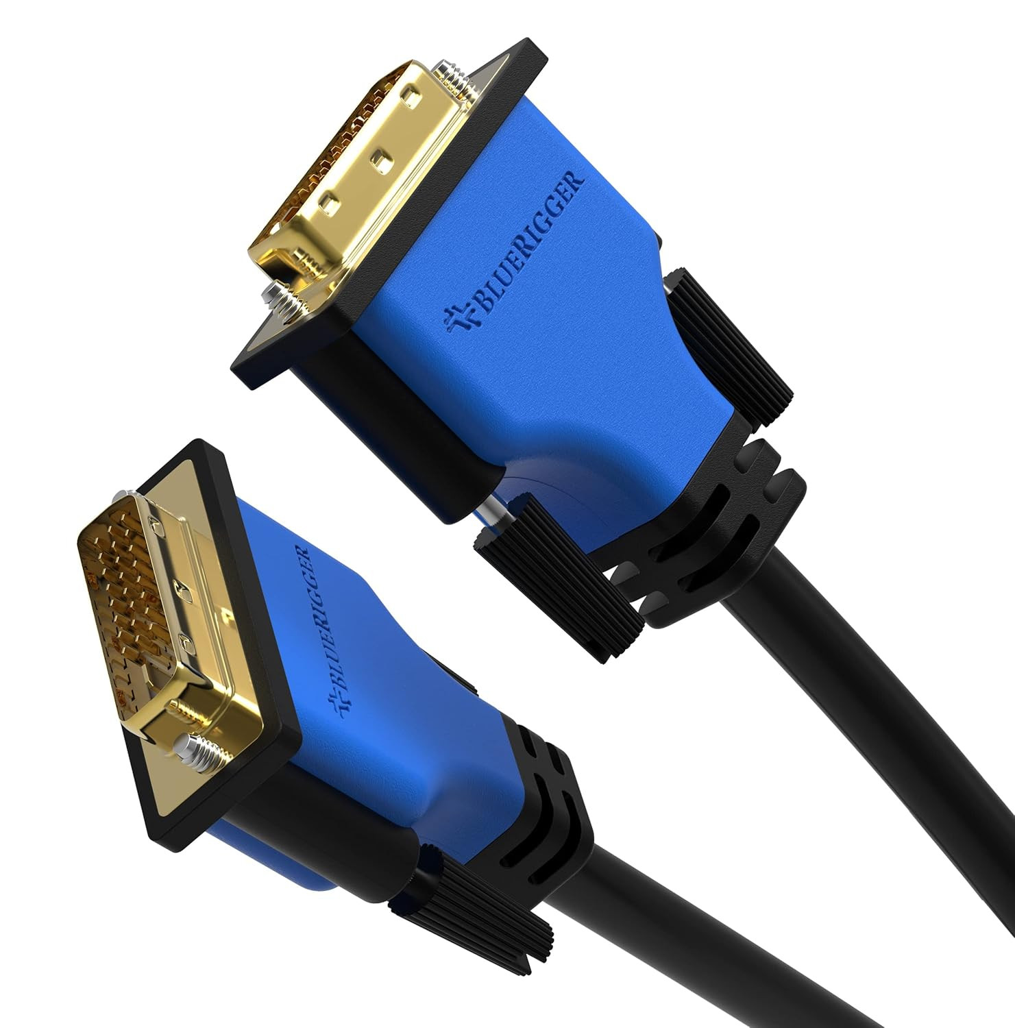 DVI to DVI Cable 25FT (High Resolution 2560x1600, DVI-D Cable 24+1 Dual Link, Go
