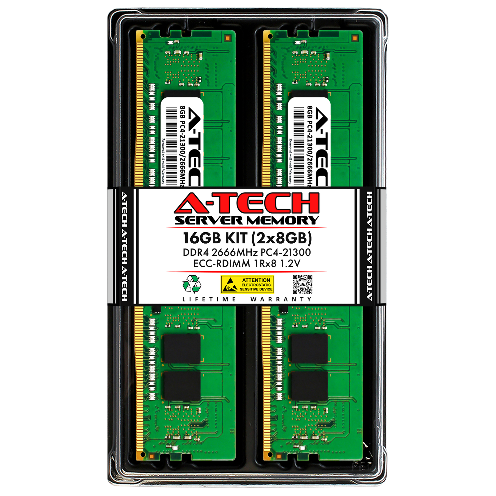 16GB 2x 8GB PC4-2666 RDIMM Supermicro X10DRG-Q X10DRi-LN4+ X11DPU-XLL Memory RAM
