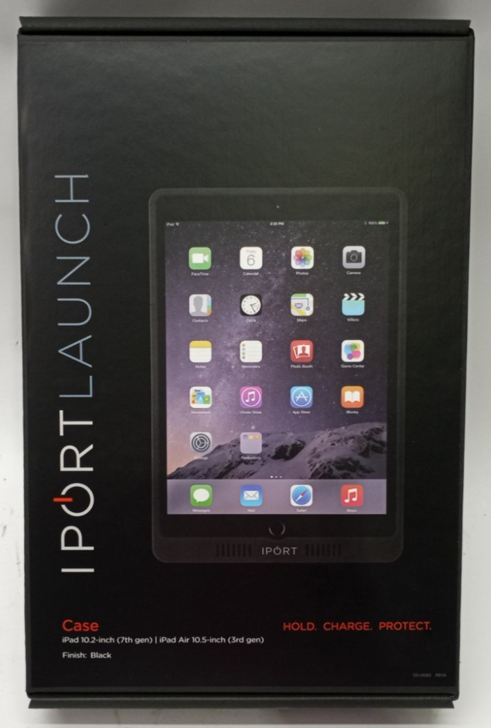 NEW Open Box IPort Launch 70390 Black Wireless Charging Case for iPad N2202 C9
