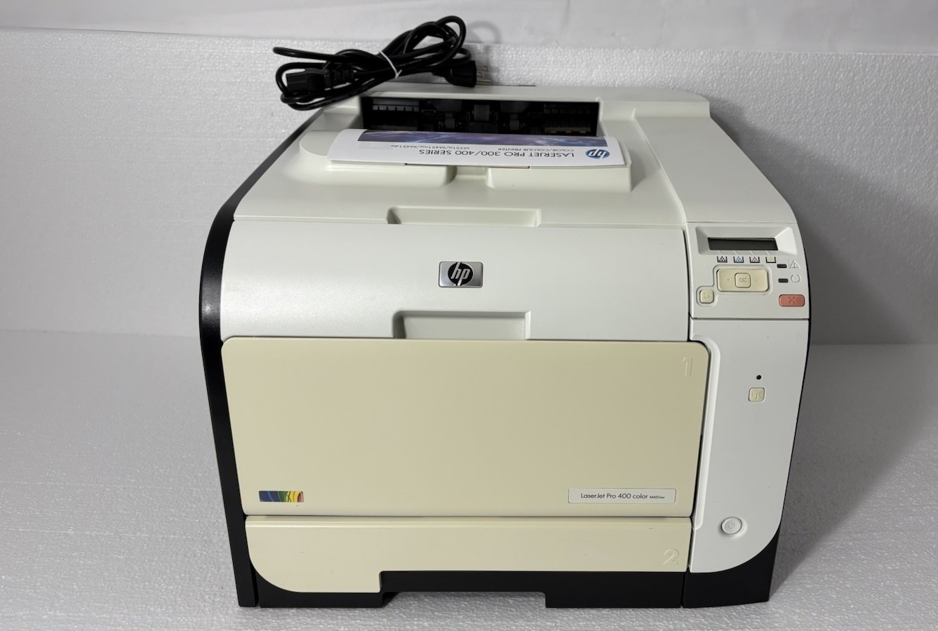 HP LaserJet Pro 400 Color M451nw Laser Printer Clean CE956A Wireless(wifi)