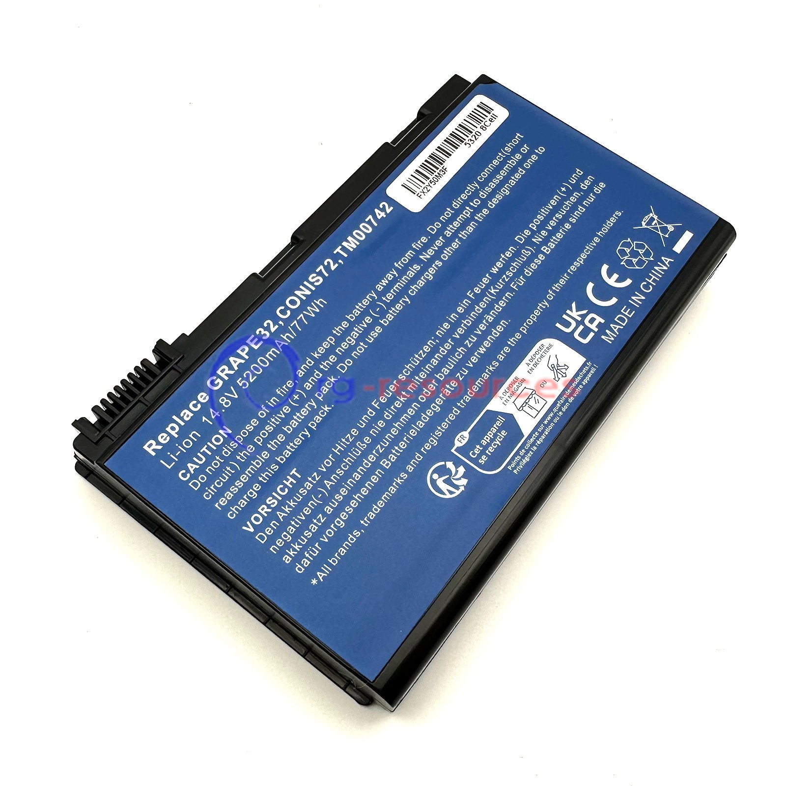NEW 8Cell Battery For Acer Extensa 5620G 5210 5220 5620Z CONIS71 TM00741 TM00751
