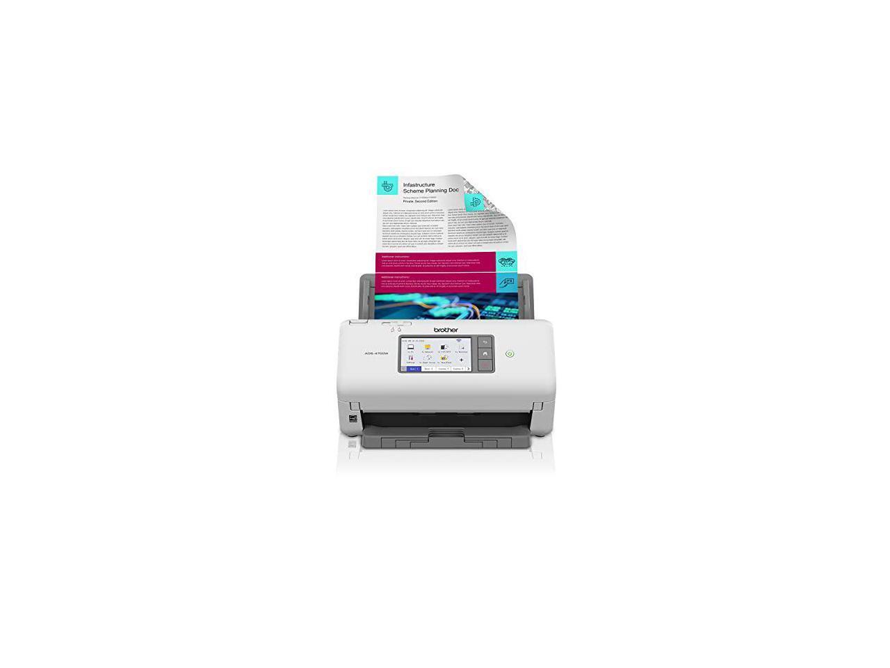 Brother ADS4700W 24 bit Dual CIS 600 x 600 dpi Sheet Fed Professional Desktop Sc