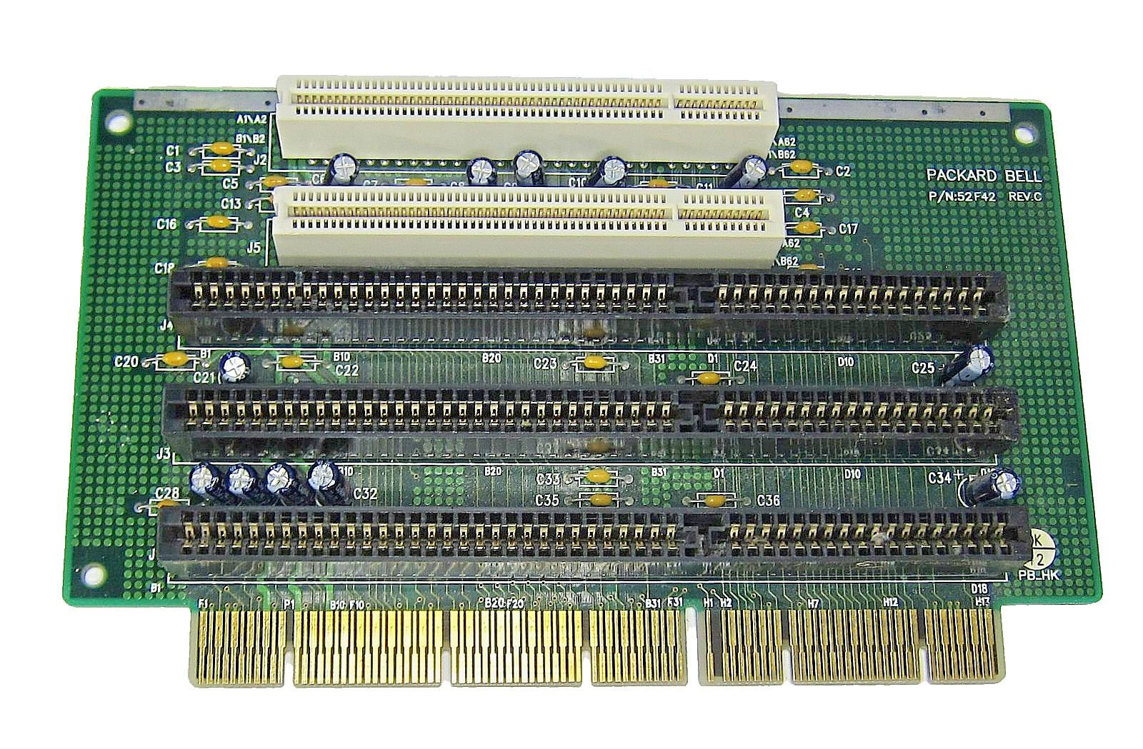 Genuine Packard Bell 52F42 REV.C Riser Card PB-0020-A