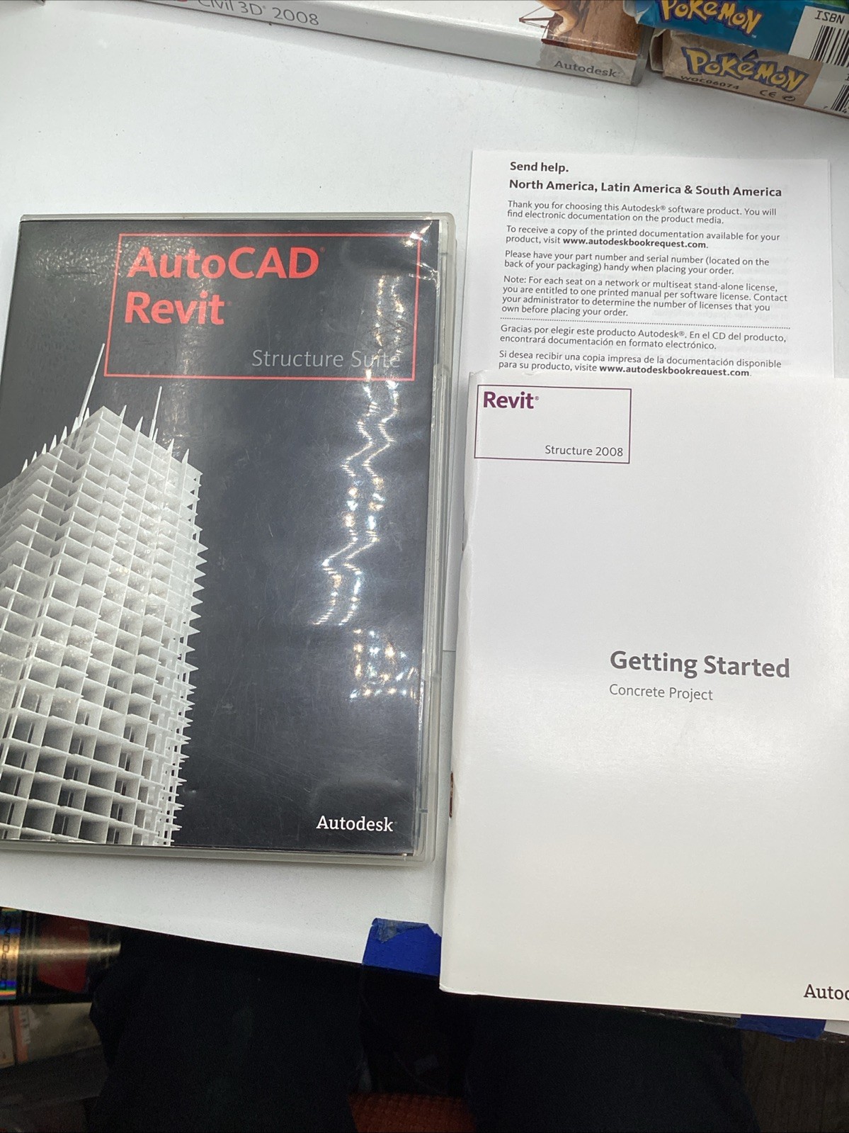 AutoCAD Revit Structure Suite 2008 W/Keys