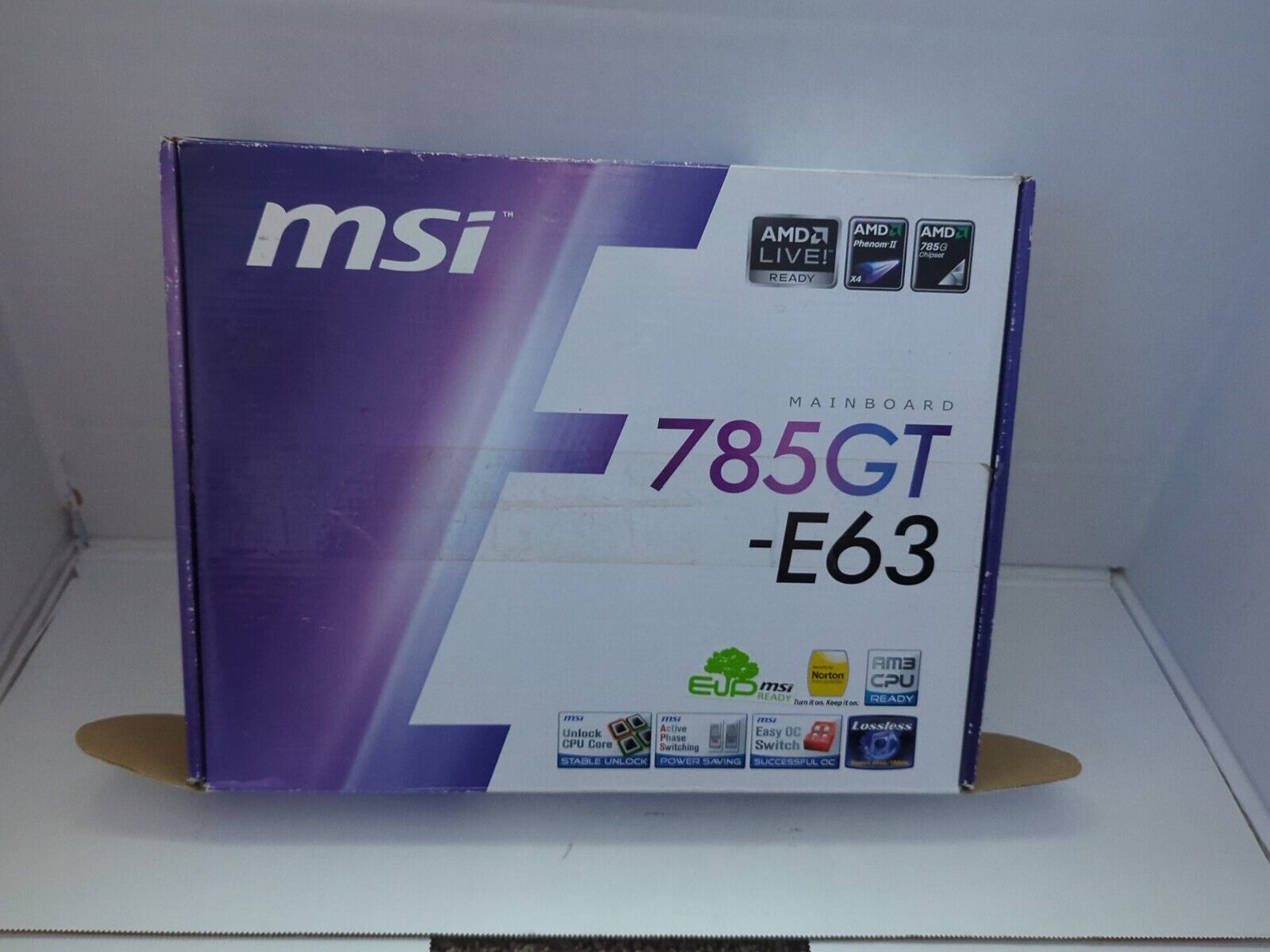 MSI 785GT-E63, AM2+, Intel (7551-050R) Motherboard