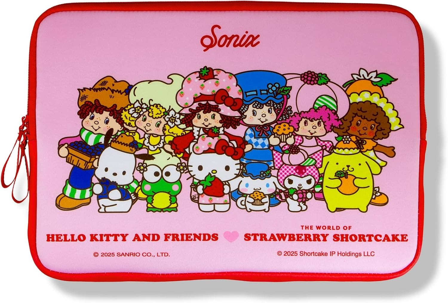 Hello Kitty and Friends x Strawberry Shortcake 15" - 16" Slim Laptop Sleeve Case