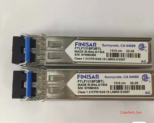 1PC Finisar FTLF1318P3BTL 1000Base-LX SFP Transceiver 1310nm 10km SMF LC Module