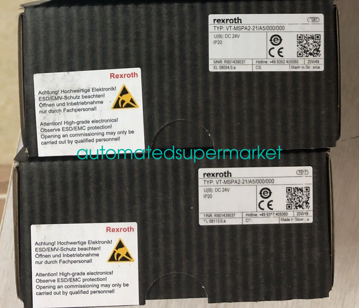 NEW Rexroth amplifier R901439037 VT-MSPA2-21/A5/000/000 Shipping by DHL/FedEX