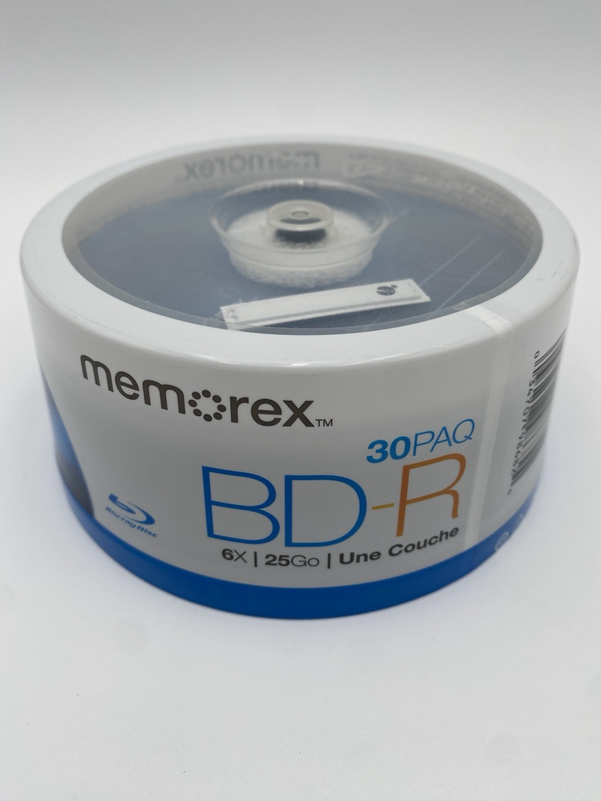 Memorex BD-R Blu-ray 25GB 6x Single Layer Recordable 30-Pack Spindle