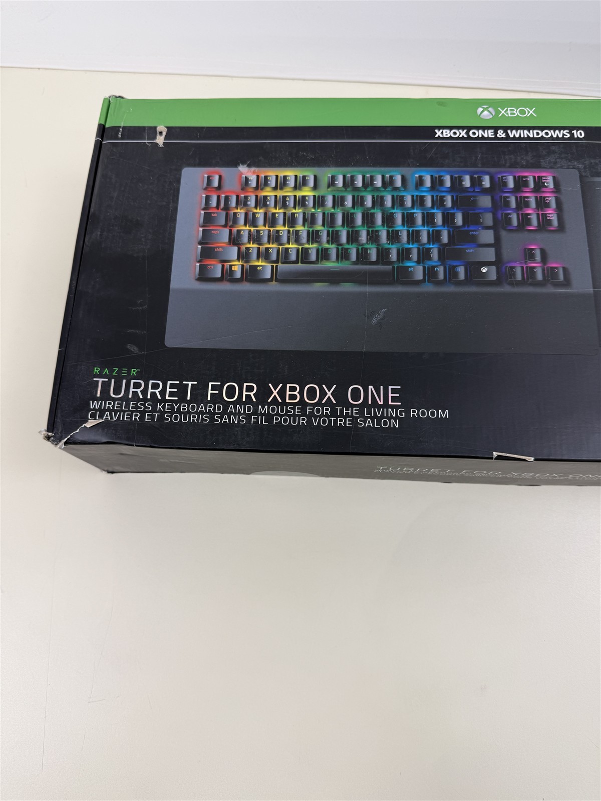Razer Turret for Xbox One Mouse and Keyboard Combo Wireless NO BACK LIGHT