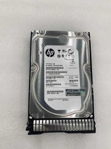 FIT FOR HP 652753-B21 653947-001 1TB 6G 7.2K RPM 3.5" SAS SC HARD DRIVE NEW