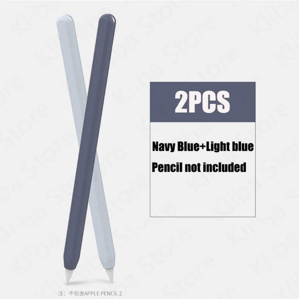 2-Pack Ultra-Thin Silicone Case for Apple Pencil 2nd Gen – Protective Skin