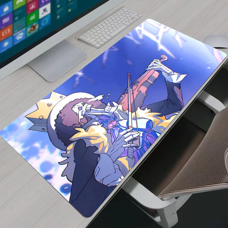 One Piece Brook XXL Gaming Mouse Pad Large Desk Mat Non Slip Keyboard Mat