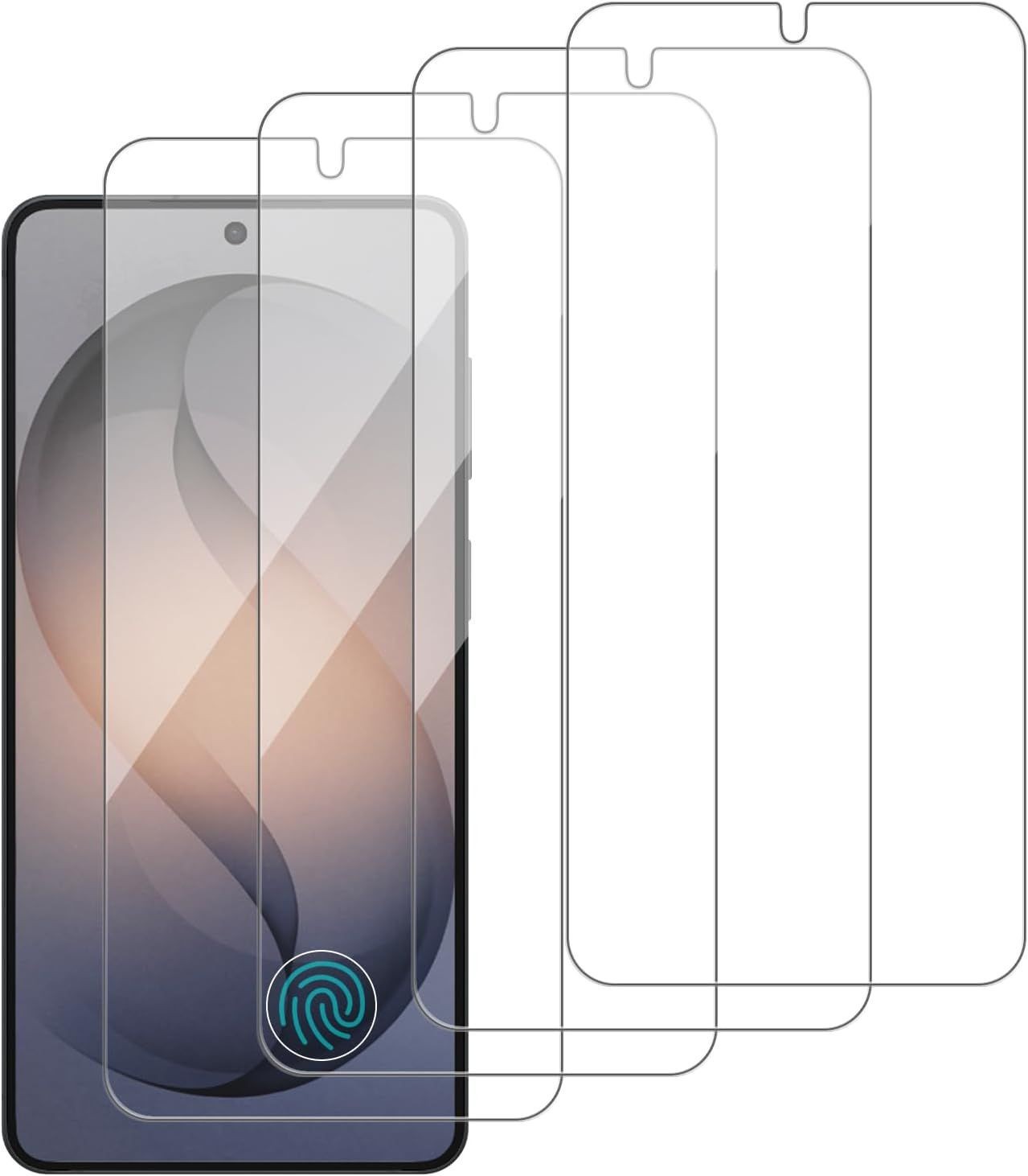 4 Pack Glass Screen Protector for Samsung Galaxy S26 Plus S26+