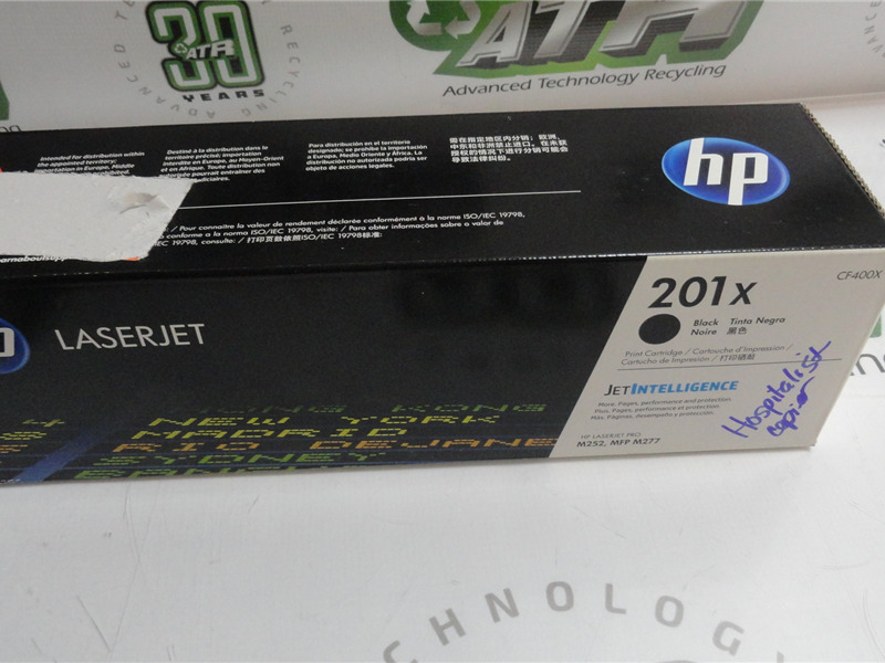 HP 201X CF400X Black Toner Cartridge - Genuine, New