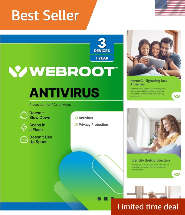 Secure Your Devices: 2025 Antivirus Software for PC/Mac - 3 Device Protection