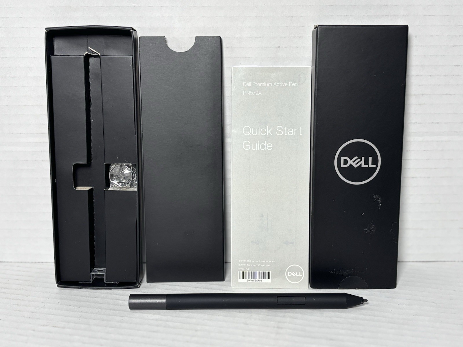 Dell Premium Active Pen PN579X Stylus Open Box Complete w Box & Tips