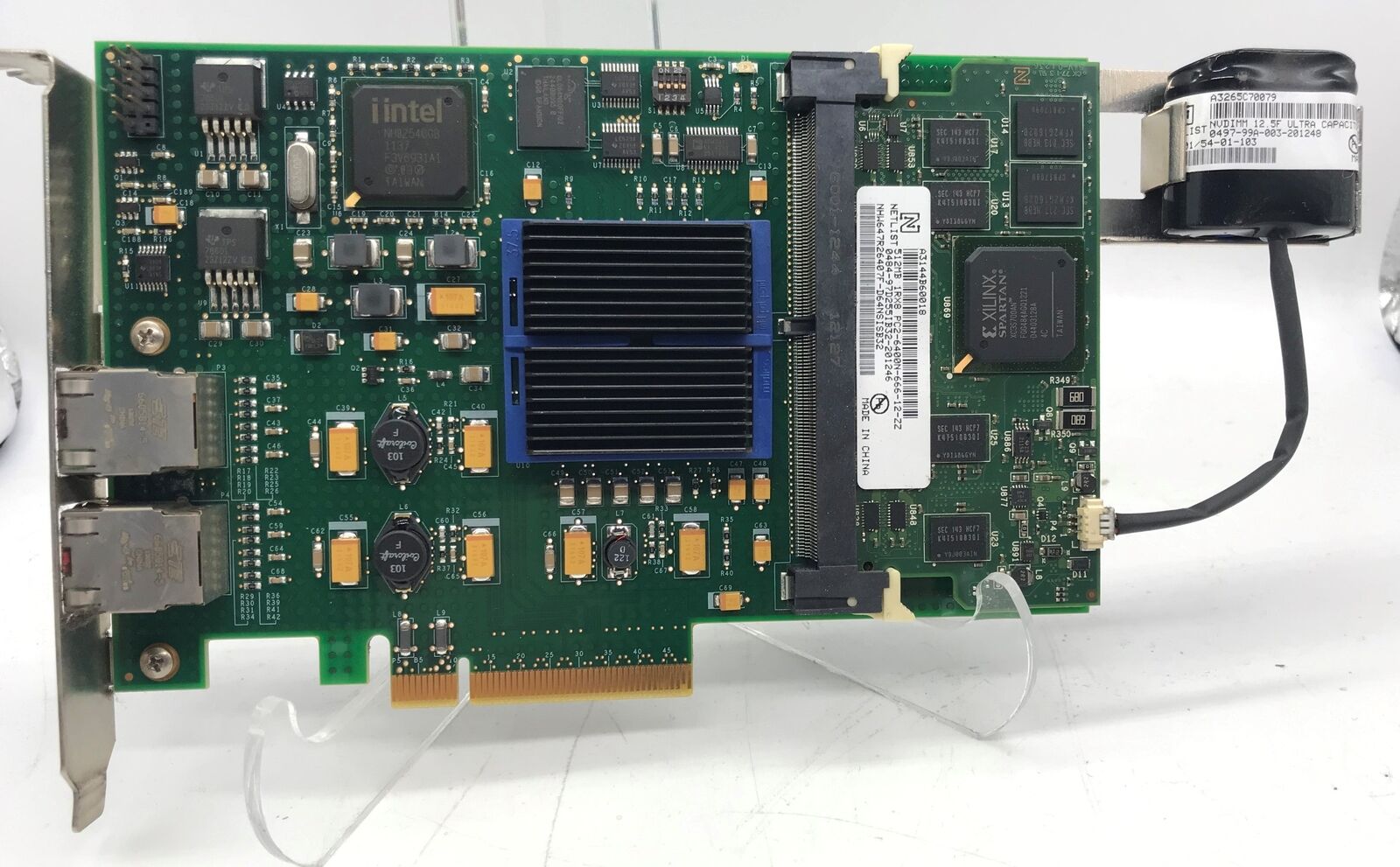 Dell Compellent Dual Port Raid Controller PCIe 512MB RAM DV94N