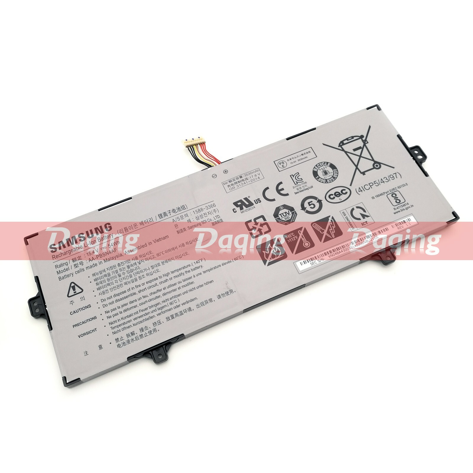 New Original AA-PBSN4AF OEM Battery for Samsung NoteBook 9 Pen NT930SBE NP930SBE