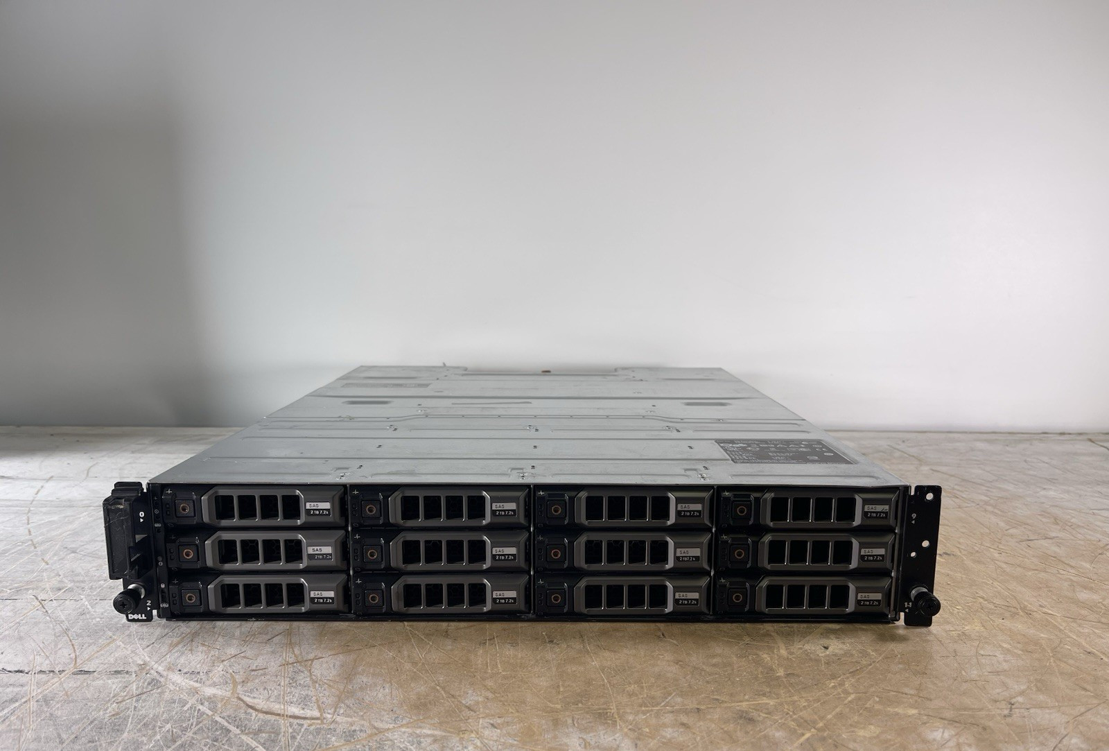 DELL POWERVAULT MD3200 12-BAY STORAGE EXPANSION ARRAY - (POWER TESTED)