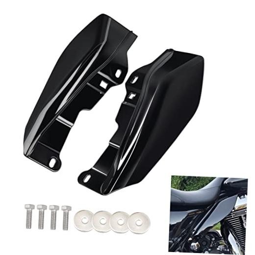 Vivid Mid Frame Air Heat Deflectors Trim Left Right Set - Compatible for Black