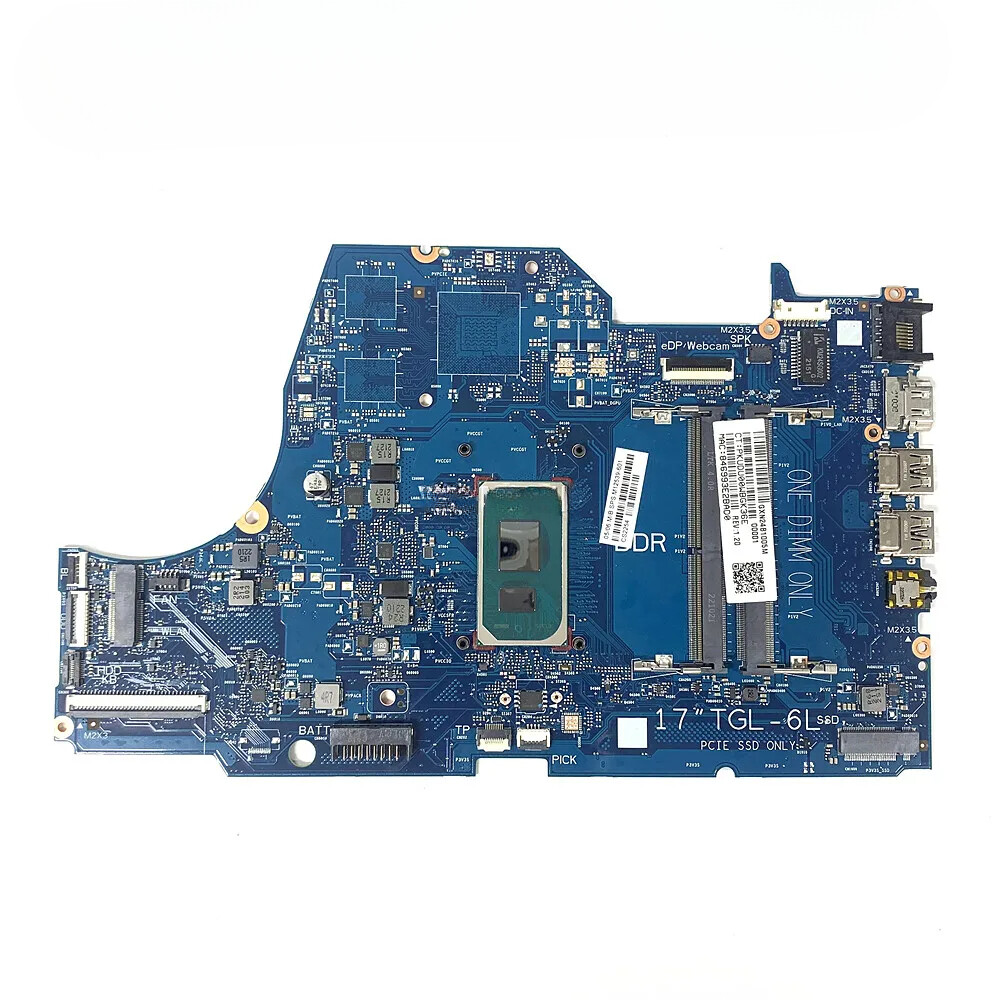 6050A3216501 For HP Pavilion 17-BY Laptop Motherboard M12539-601 SRK08 i3-1115G4