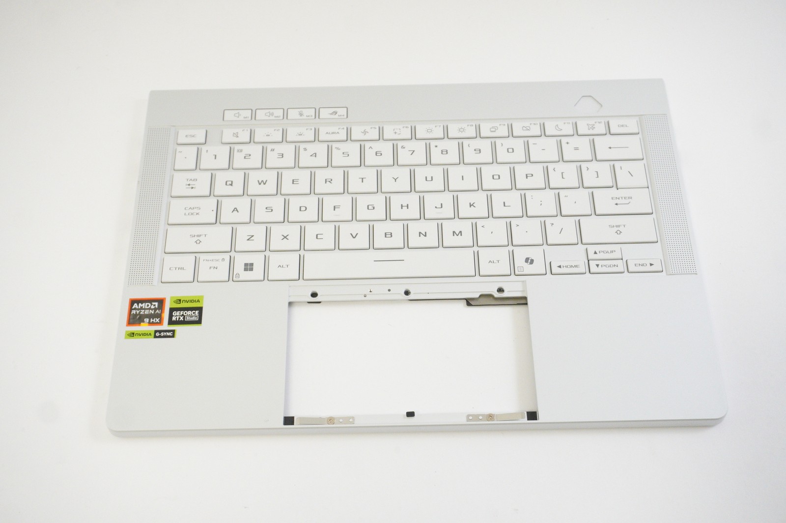 90NR0MA4-R31US1 Asus US Palmrest Keyboard Platinum White GA403WR-G14.R95070TI