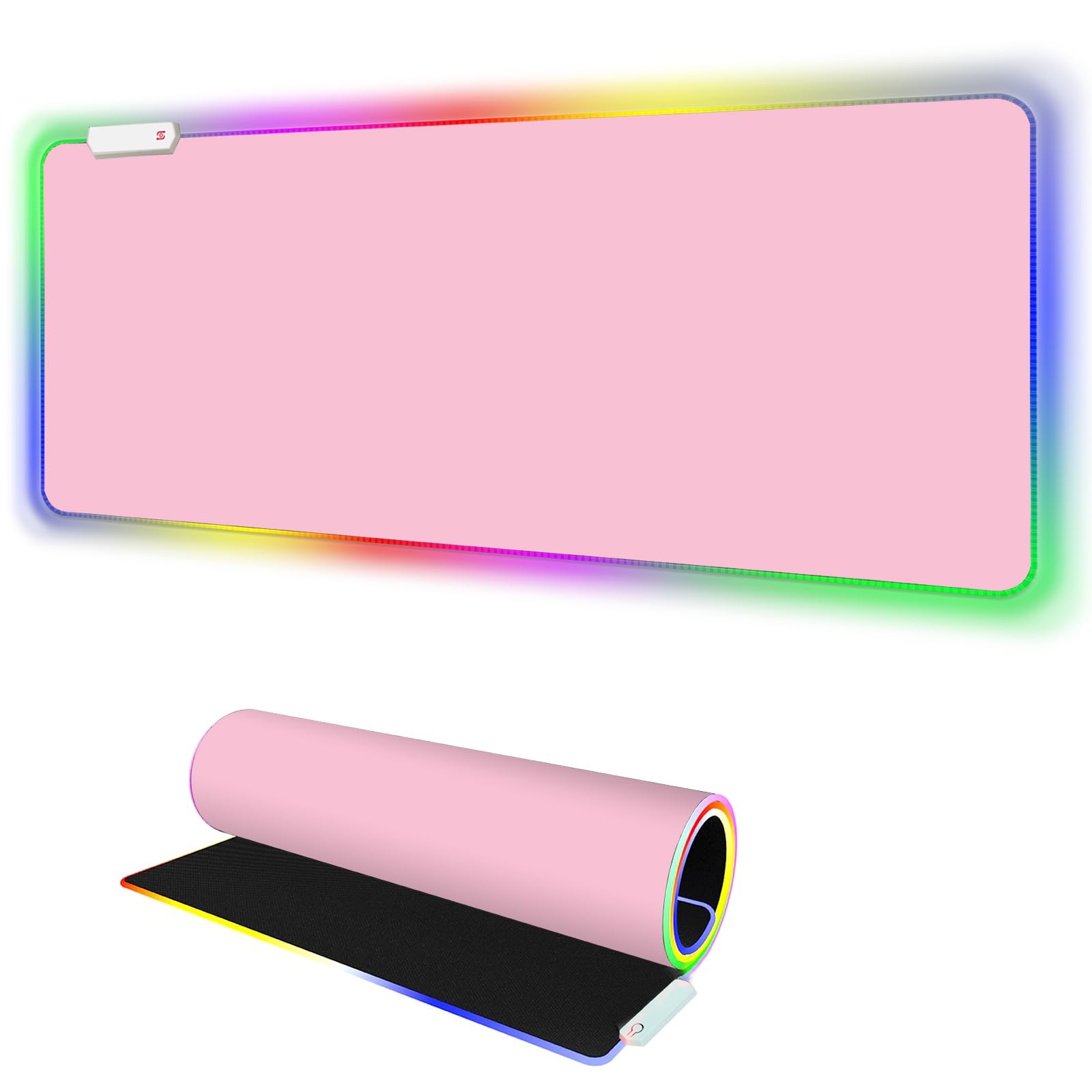 RGB Mousepad Led Mouse Pad Desk Mat I 31.5 x 11.8 Inch Large Mouse Pad I XL O...