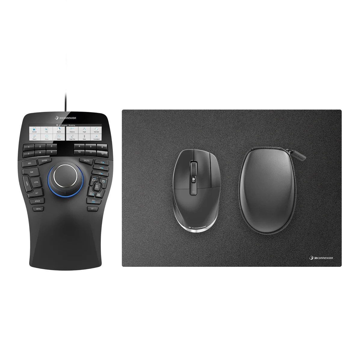 3Dconnexion SpaceMouse Enterprise Set 2 - Professional CAD Solution Bundle