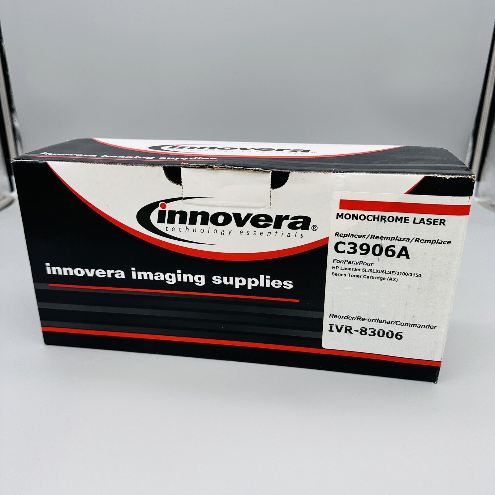 Innovera C3906A  (06A) Laser Toner, 2500 Yield, Black IIVR-83006