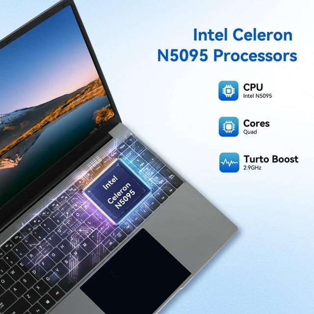 NEW 15.6'' Laptop Computer Intel Quad-Core Processors 16GB RAM,512GB SSD US