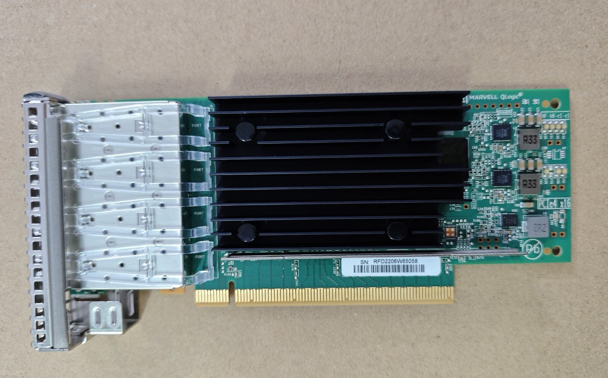 IBM Lenovo Qlogic QTR2774-CU-IBM Quad 32G FC HBA PCIe x16 03GH769