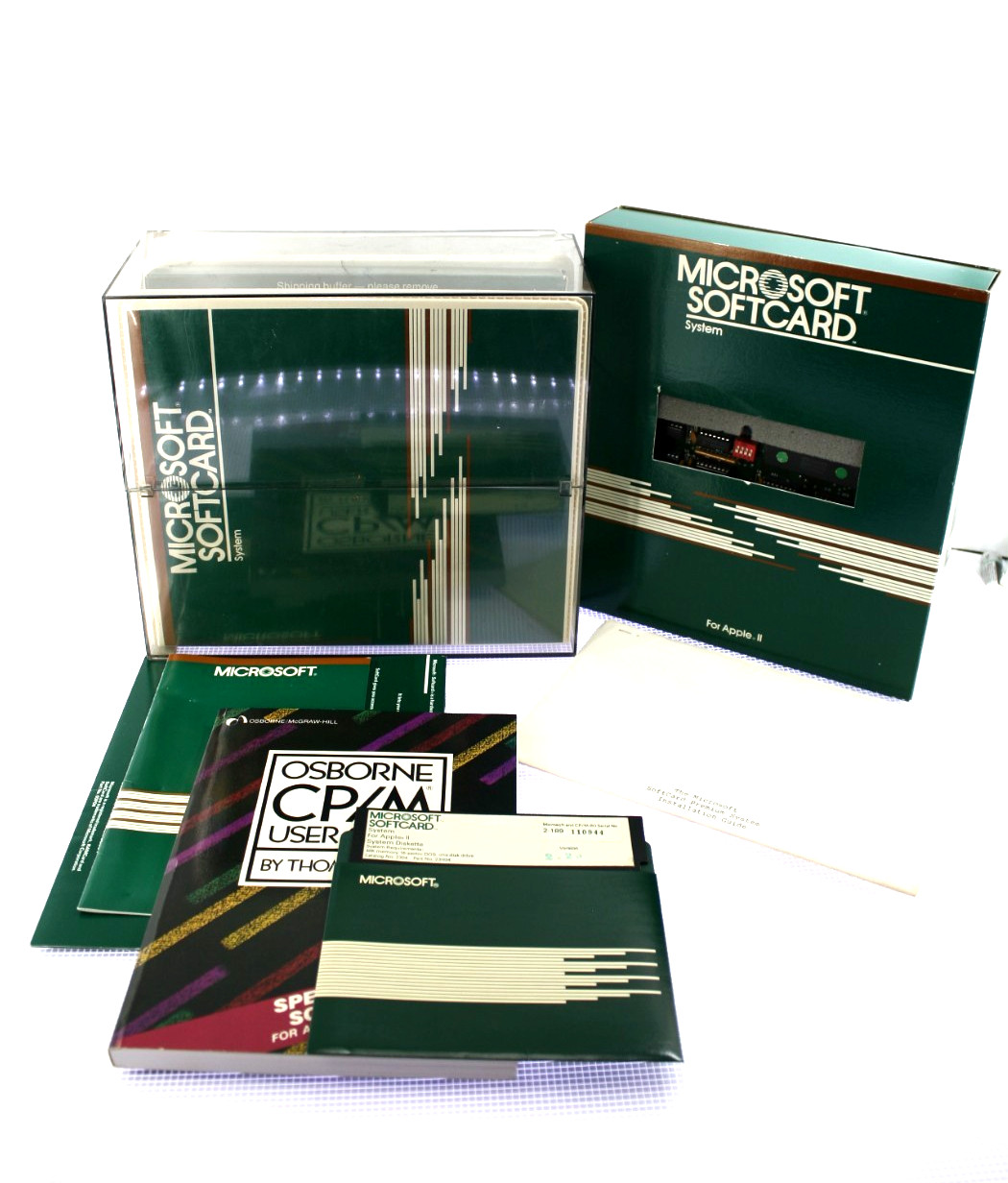 Microsoft SoftCard II System for Apple II, II+, IIe (Z80, CP/M-80)