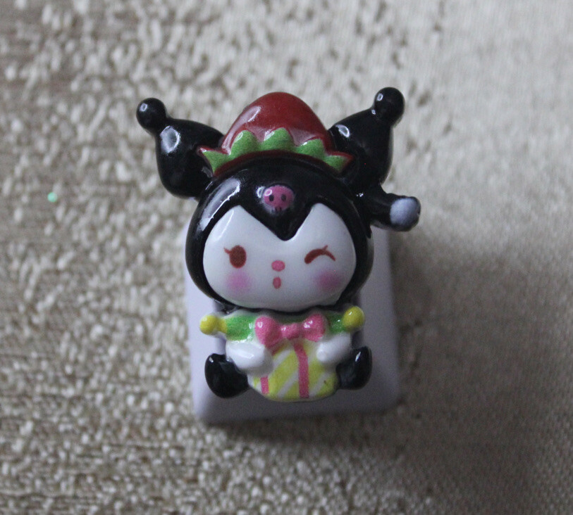 Sanrio Christmas Kuromi Keycap Hello Kitty Keycap R4 - 1pc