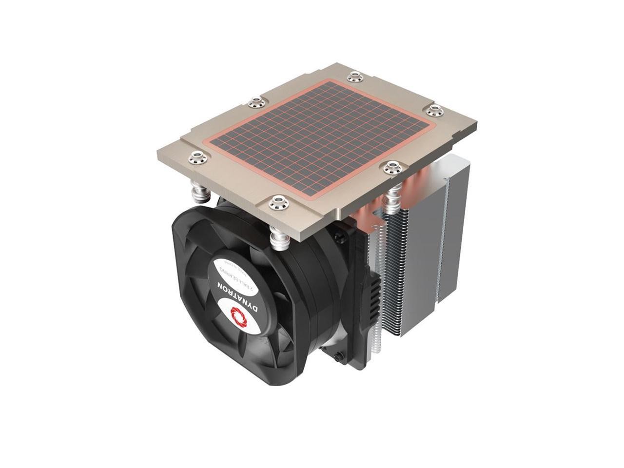 J12 Socket SP5 Copper Heatsink and Cooler, 320W TDP for AMD Genoa Dynatron