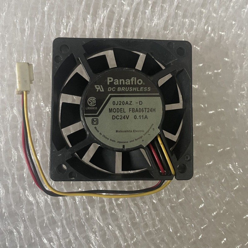 1pcs For Panaflo FBA06T24H DC 24V 0.11A 60 * 60 * 15mm 60mm Cooling Fan 3pin