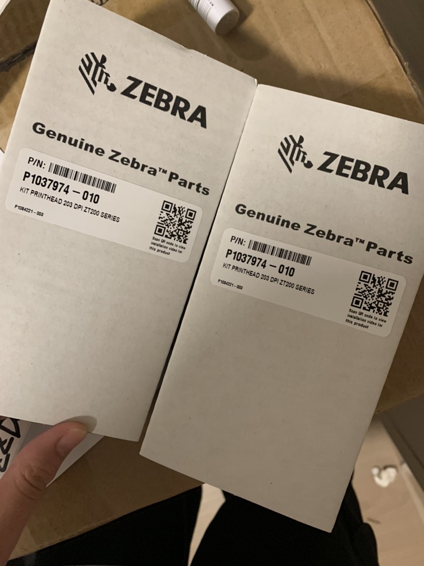 Genuine 203dpi Printhead for Zebra ZT200 ZT210 ZT220 ZT230 Printer P1037974-010