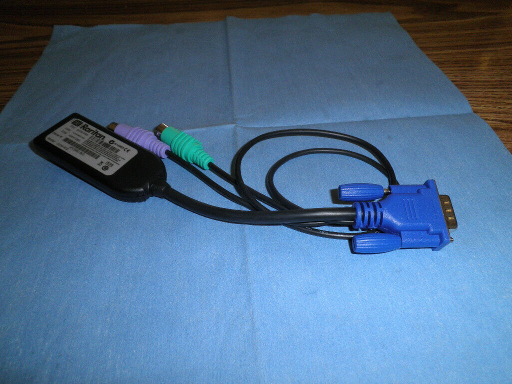 Raritan Model: DCIM-PS2 KVM Extender Cable. New Old Stock. No Box 
